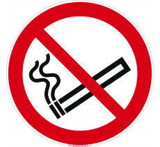 Panneau Défense de fumer