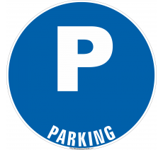 Panneau de sécurité Parking