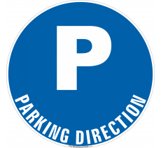 Panneau Parking Direction