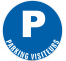 Panneau Parking visiteurs