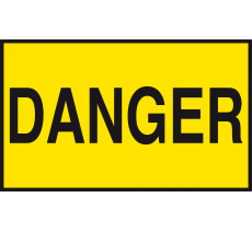 Panneau Danger , dim: 200x300mm