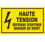 Panneau Haute tension , dim: 200x300mm