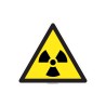 Panneau Matières radioactives , forme triangulaire