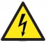 Panneau Danger électrique , forme triangulaire