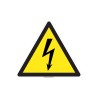 Panneau Danger électrique , forme triangulaire