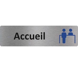 Plaque de porte aluminium, le support alu de la signalétique