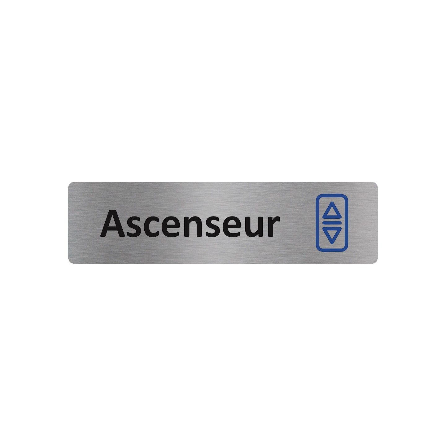 Plaque de porte économique " Ascenseur "