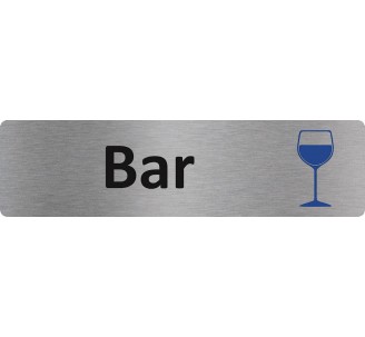 Plaque de porte économique " Bar "