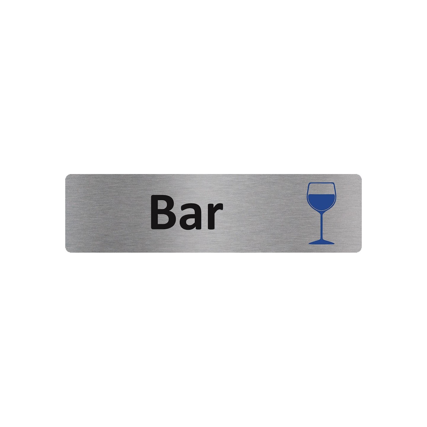 Plaque de porte économique " Bar "
