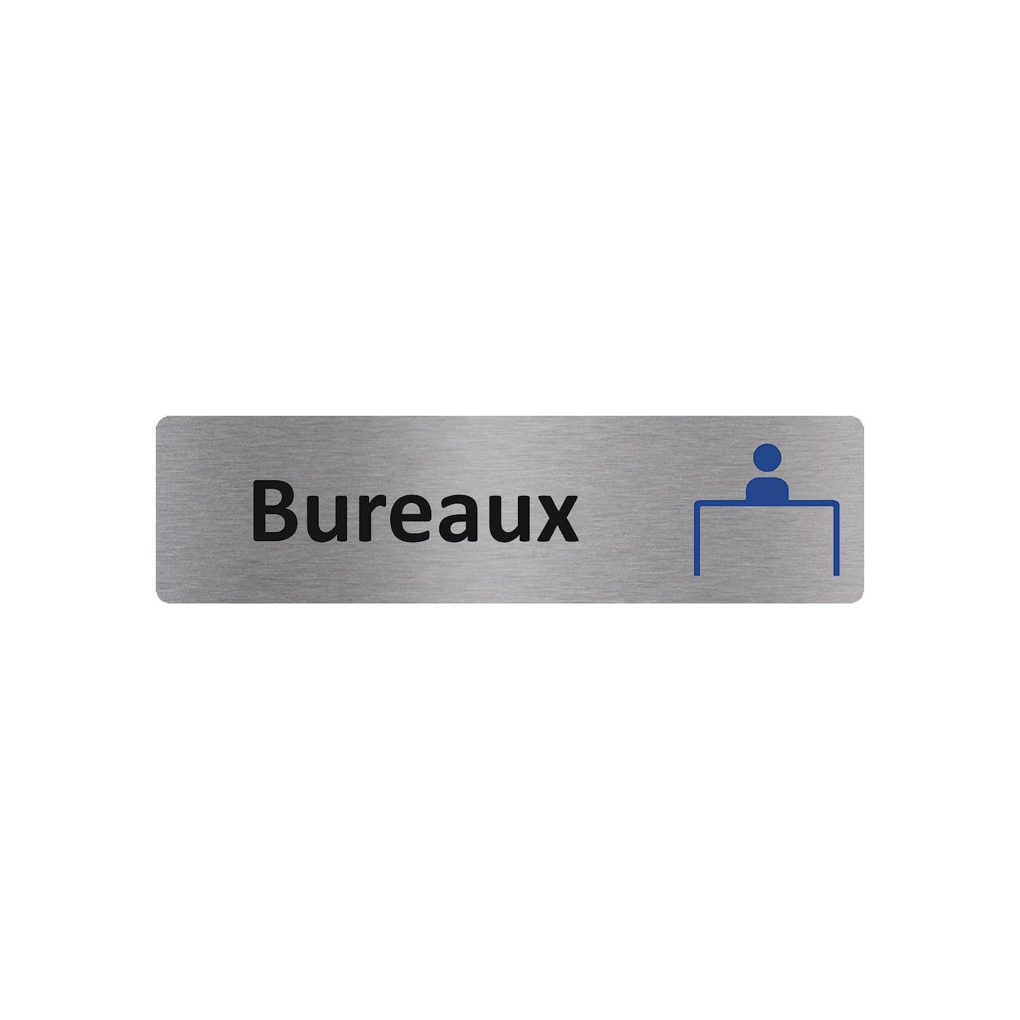 Plaque de porte économique " Bureaux "