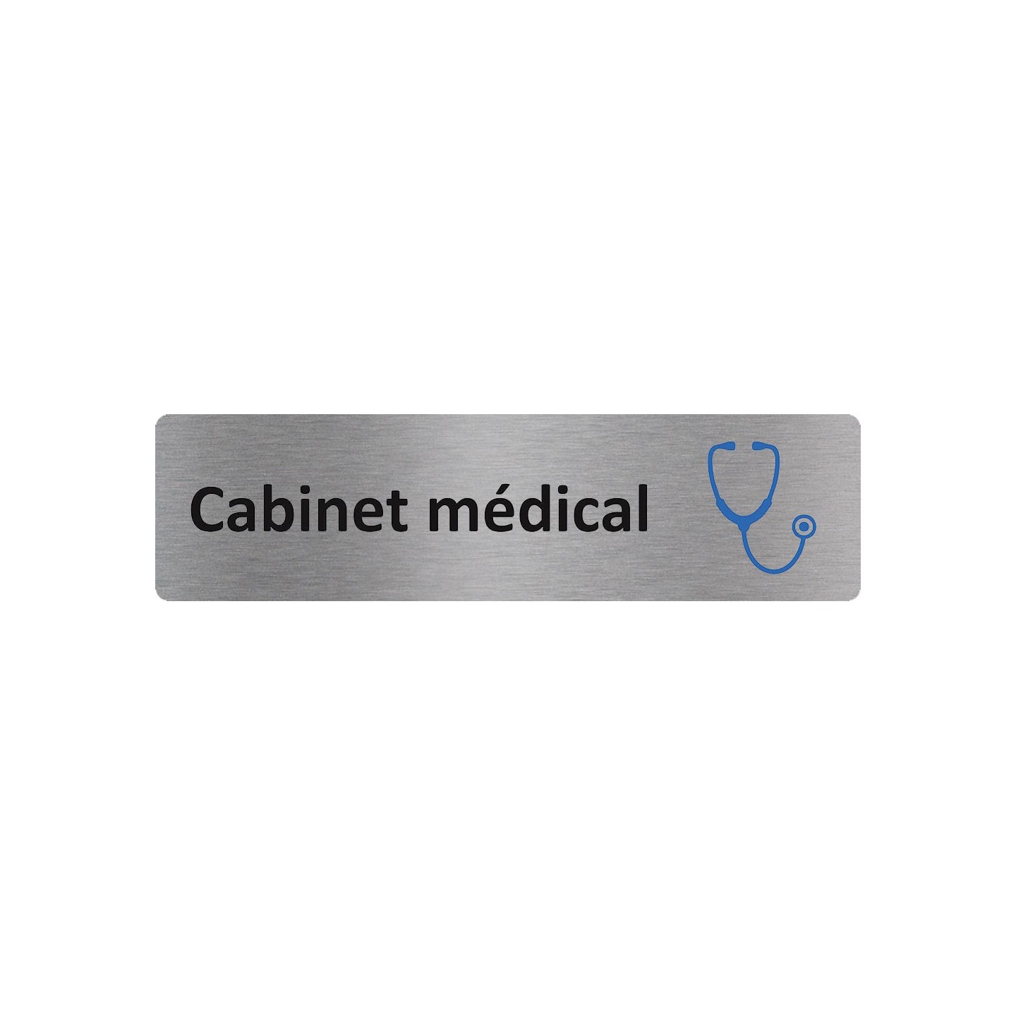 Plaque de porte économique " Cabinet médical "