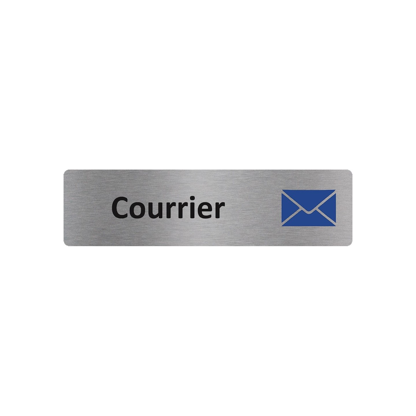 Plaque de porte économique " Courrier "