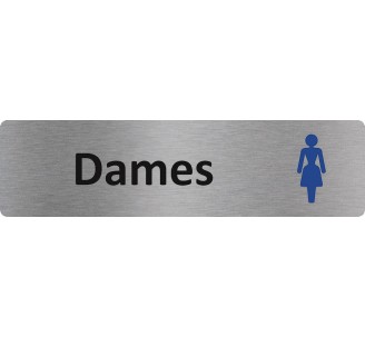 Plaque de porte économique " Dames "