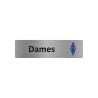 Plaque de porte économique " Dames "