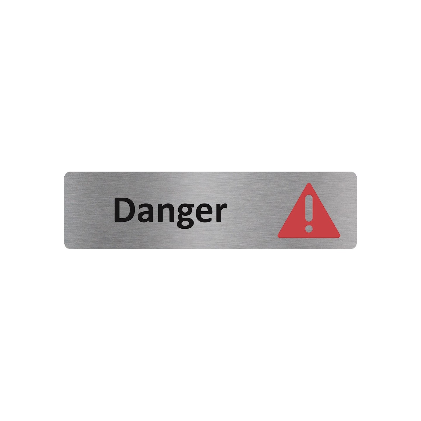 Plaque de porte économique " Danger "