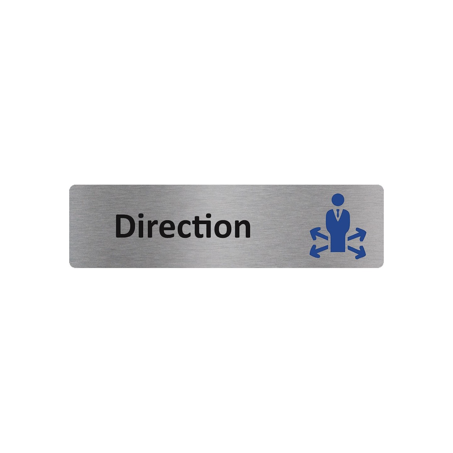 Plaque de porte économique " Direction "
