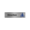 Plaque de porte économique " Direction "