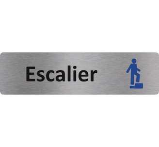 Plaque de porte économique " Escalier "