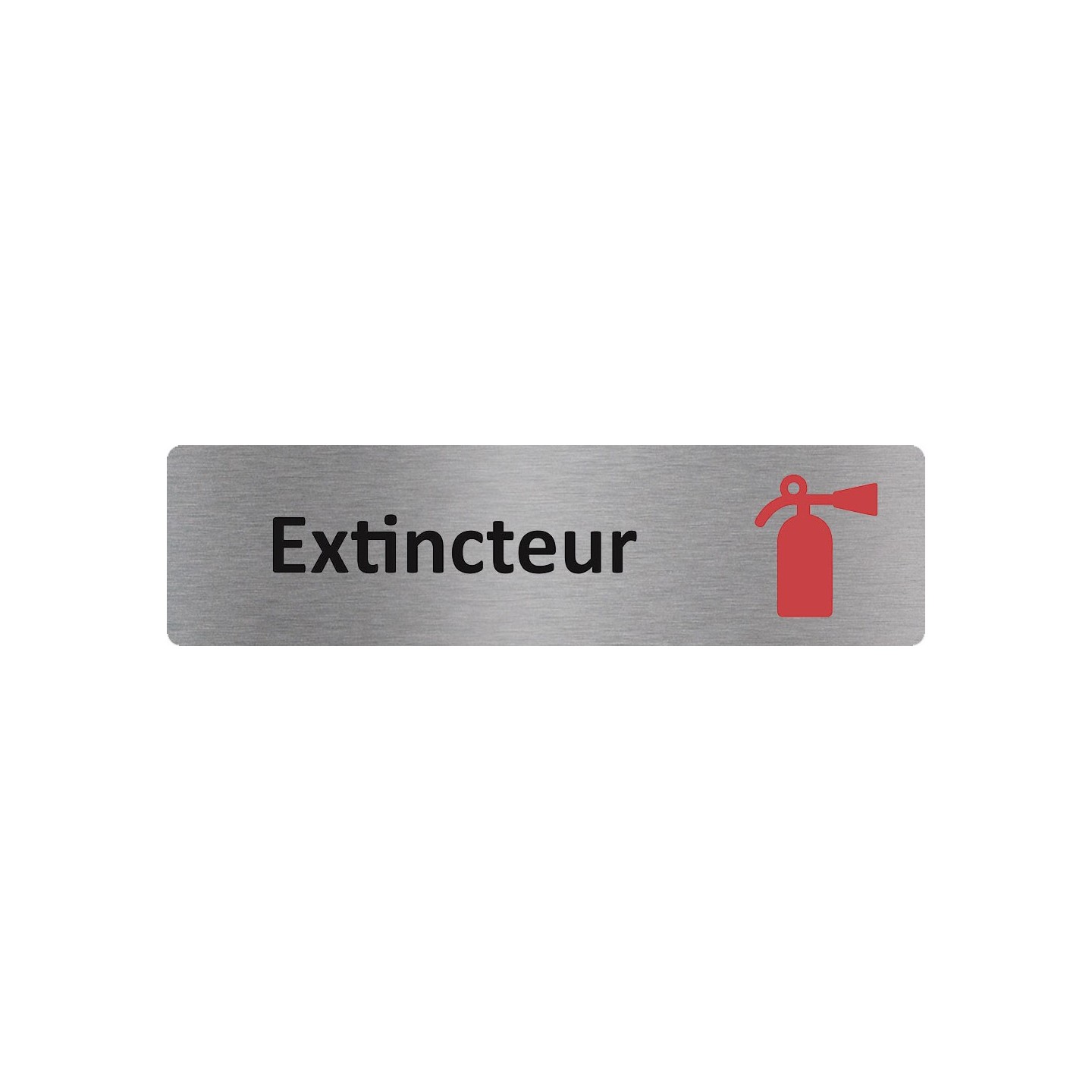 Plaque de porte économique " Extincteur "