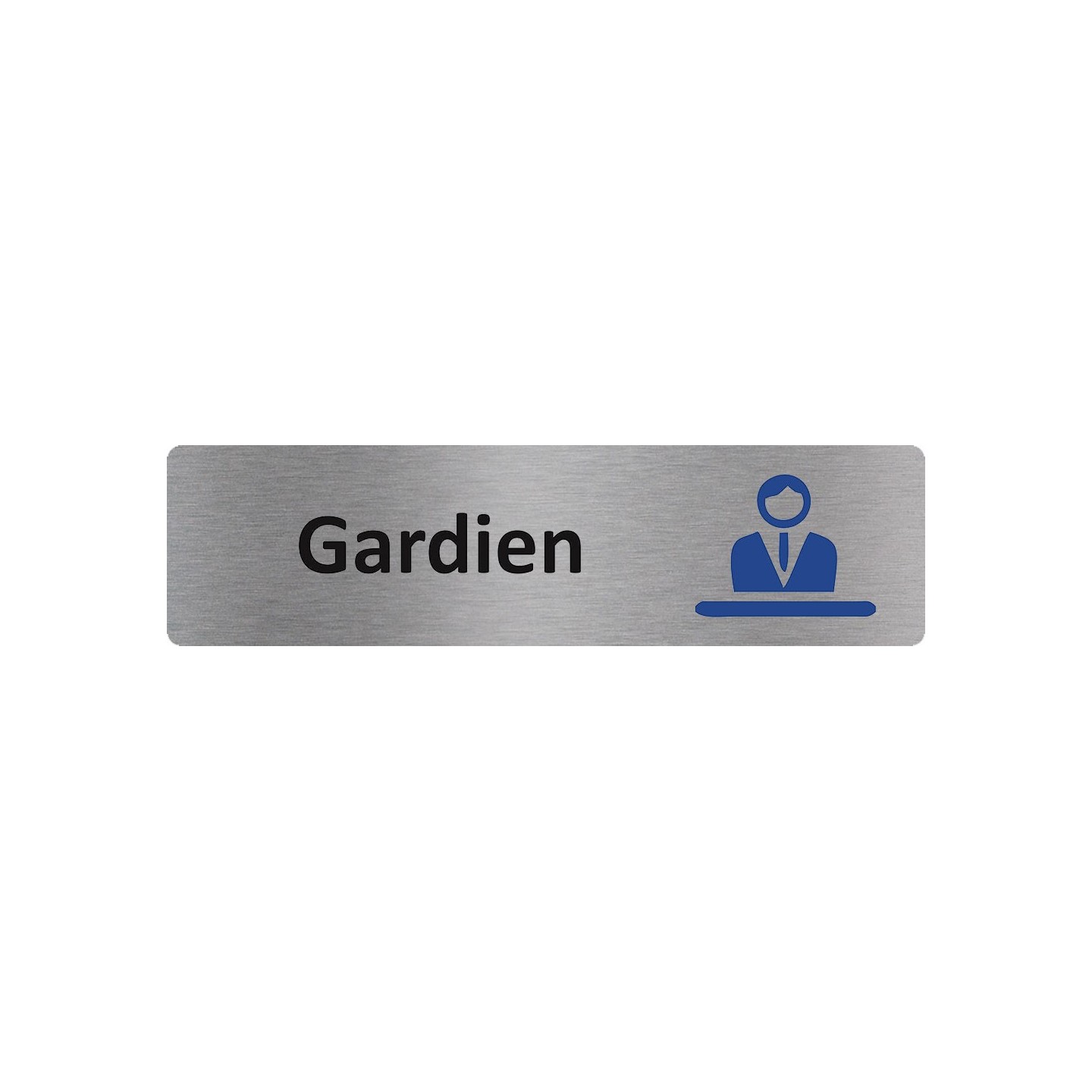 Plaque de porte économique " Gardien "