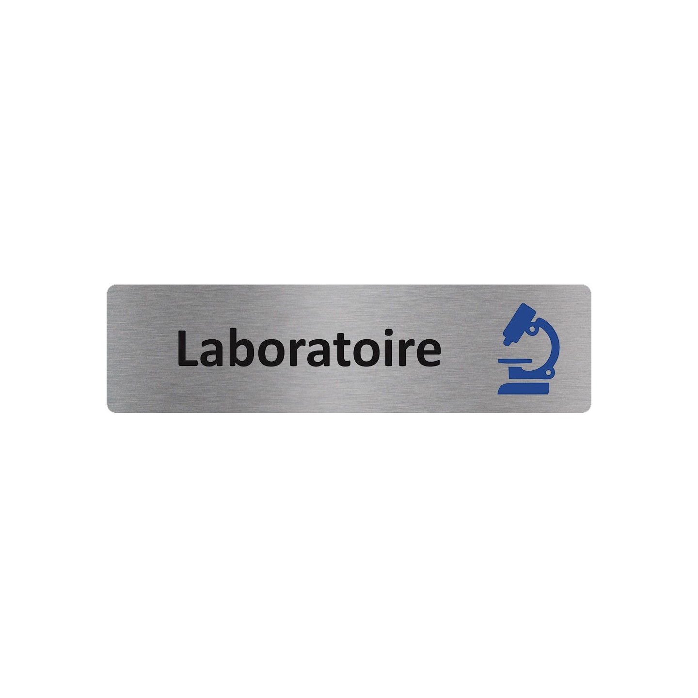 Plaque de porte économique " Laboratoire "
