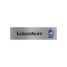 Plaque de porte économique " Laboratoire "