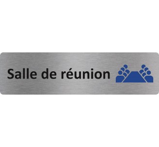 Plaque de porte économique " Salle de réunion "