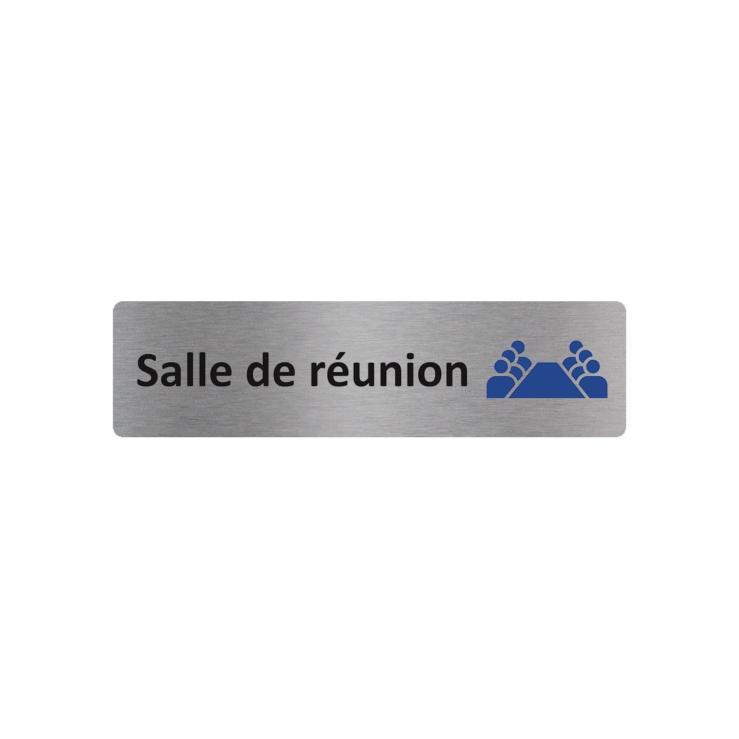 Plaque de porte économique " Salle de réunion "