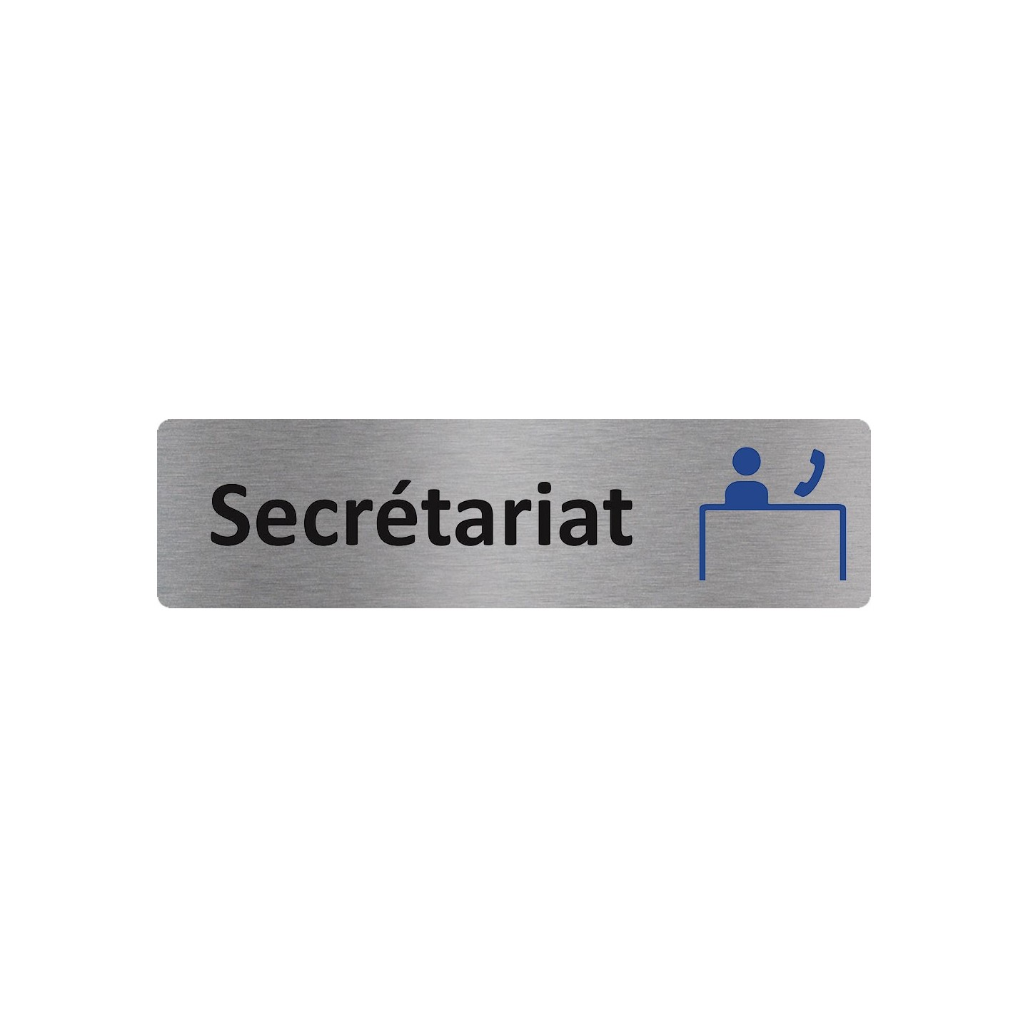 Plaque de porte économique " Secrétariat "