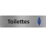 Plaque de porte économique " Toilettes femmes"
