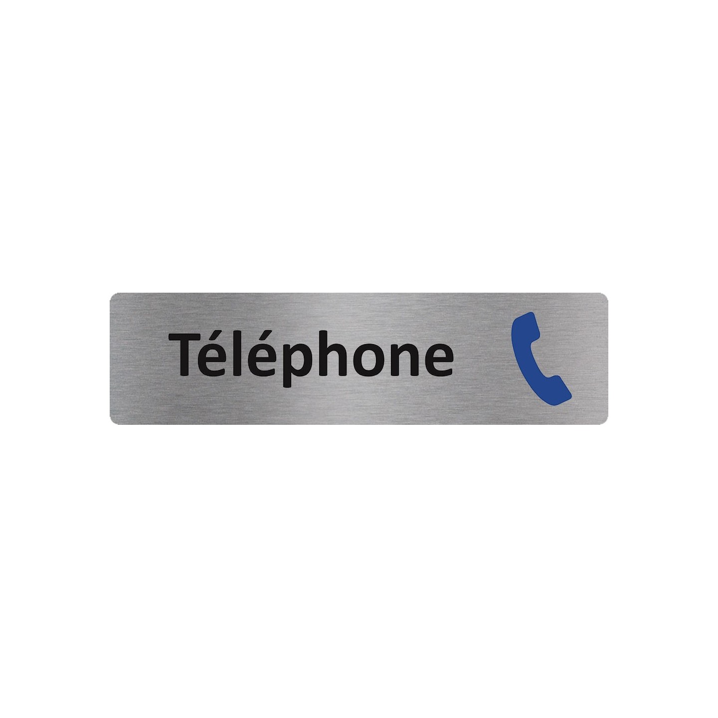 Plaque de porte économique " Téléphone "
