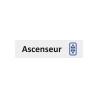 Plaque de porte économique " Ascenseur "
