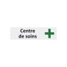 Plaque de porte économique " Centre de soins "