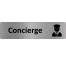 Plaque de porte économique " Concierge "