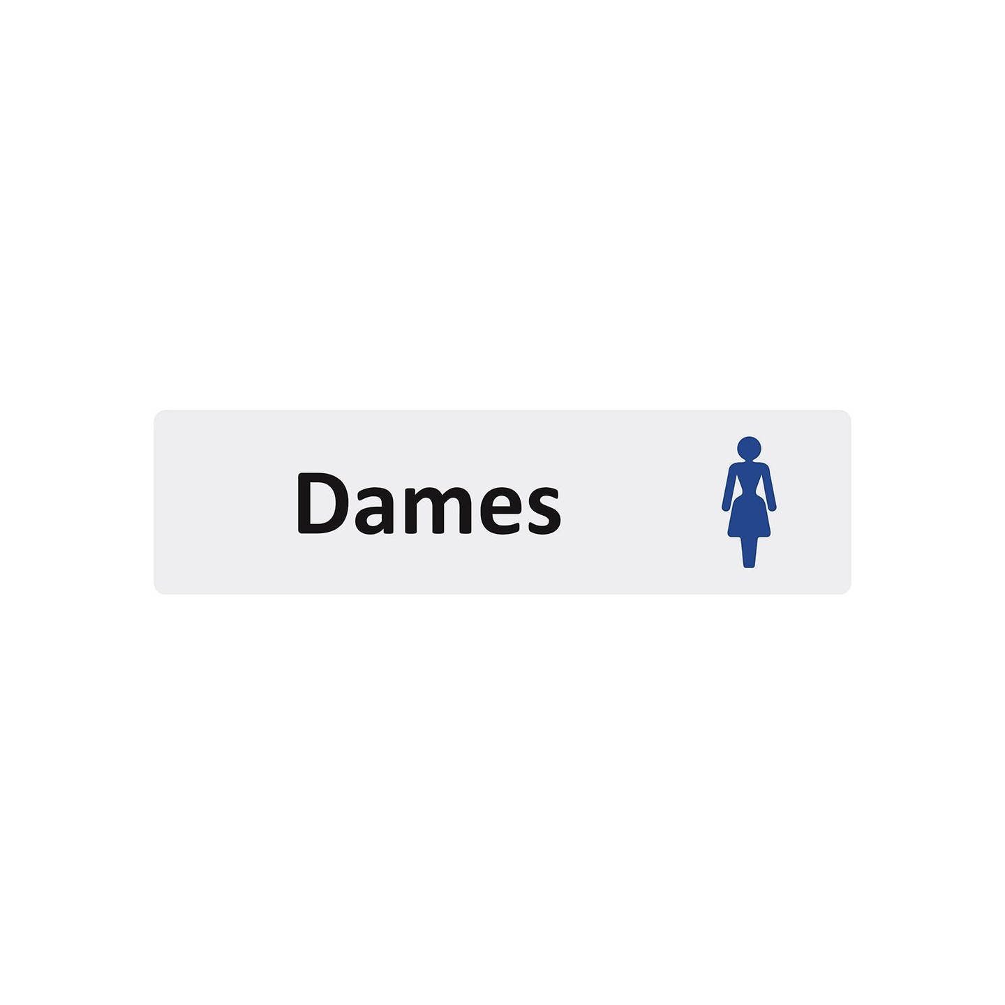 Plaque de porte économique " Dames "