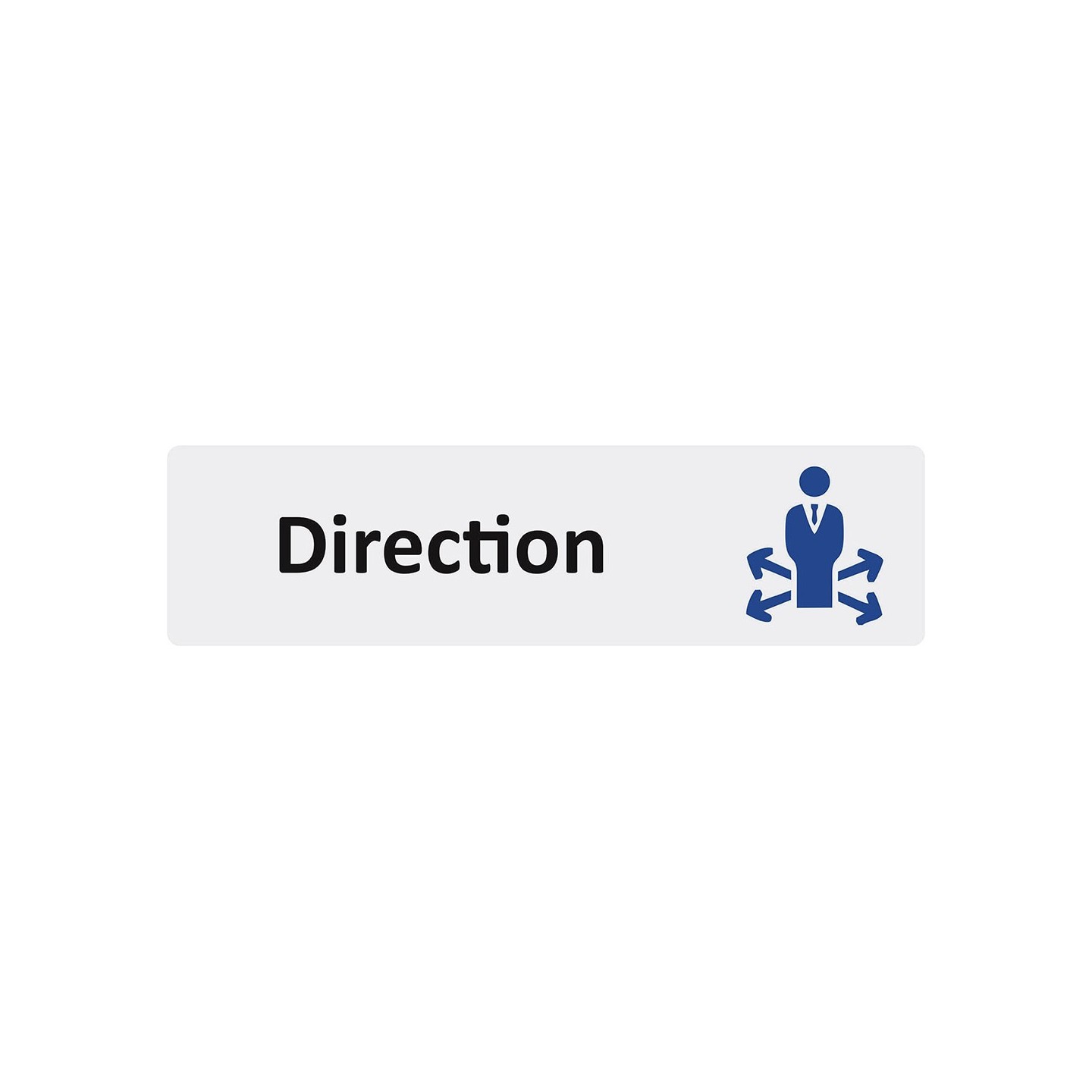 Plaque de porte économique " Direction "