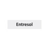Plaque de porte économique " Entresol "