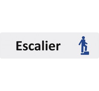 Plaque de porte économique " Escalier "