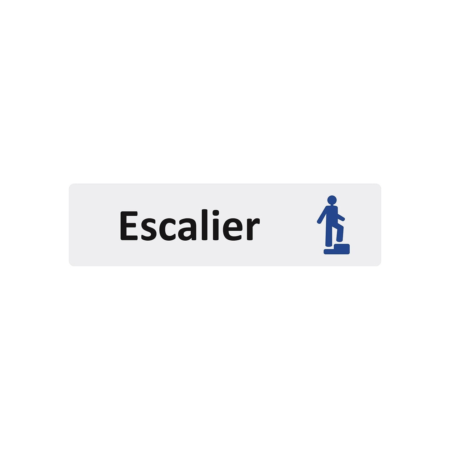Plaque de porte économique " Escalier "