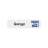 Plaque de porte économique " Garage "