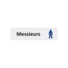Plaque de porte économique " Messieurs "