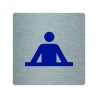 Pictogramme économique en alu " Réception "