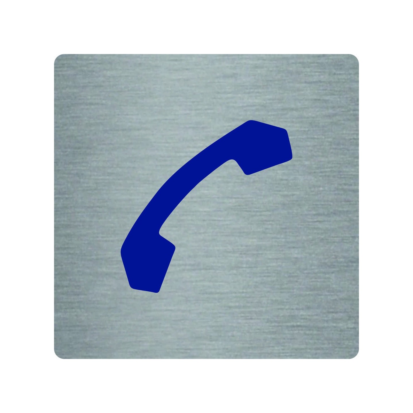 Pictogramme économique en alu " Téléphone"
