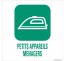 Panneau de déchetterie conforme aux normes "Petits appareils ménagers"