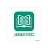 Panneau de déchetterie Journaux/Revues en aluminium