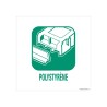 Panneau de déchetterie Polystyrène en aluminium