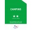 Panonceau Camping tourisme 2 étoiles 2019