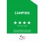 Panonceau Camping tourisme 4 étoiles 2019