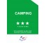 Panonceau Camping tourisme 3 étoiles 2019