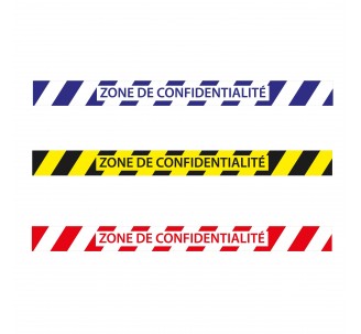 Bandes de sol ZONE DE CONFIDENTIALITE